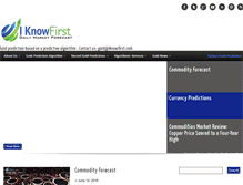 Tablet Screenshot of gold-prediction.com
